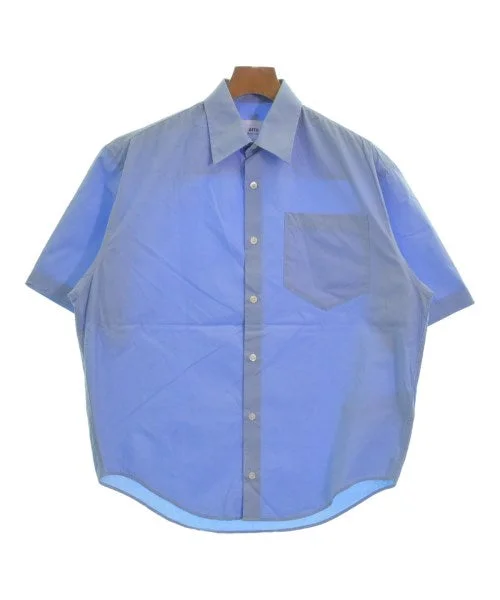 ami Casual shirts-- Striped Floral Plaid