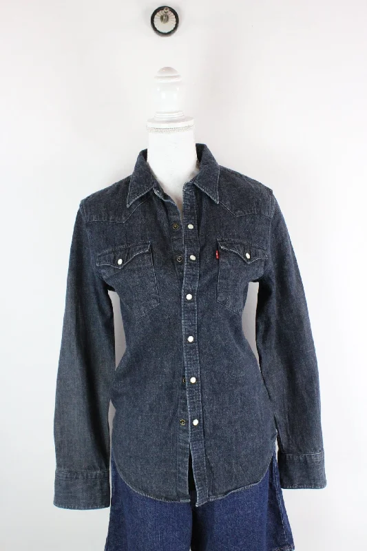 Vintage Levi's Denim Shirt (S)-- Casual Formal Business