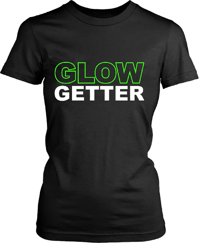*Awesome New Release* Glow Getter T shirt - Green and White-- Embroidered Appliqued Beaded *Awesome New Release* Glow Getter T shirt - Green and White-- Embroidered Appliqued Beaded
