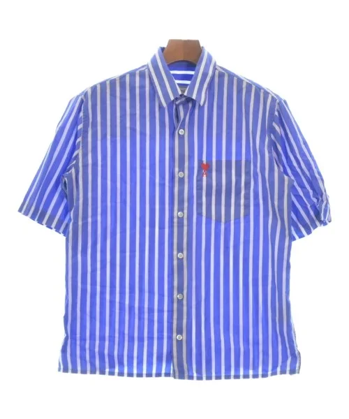 ami Casual shirts-- Collared Crew Neck Turtle Neck