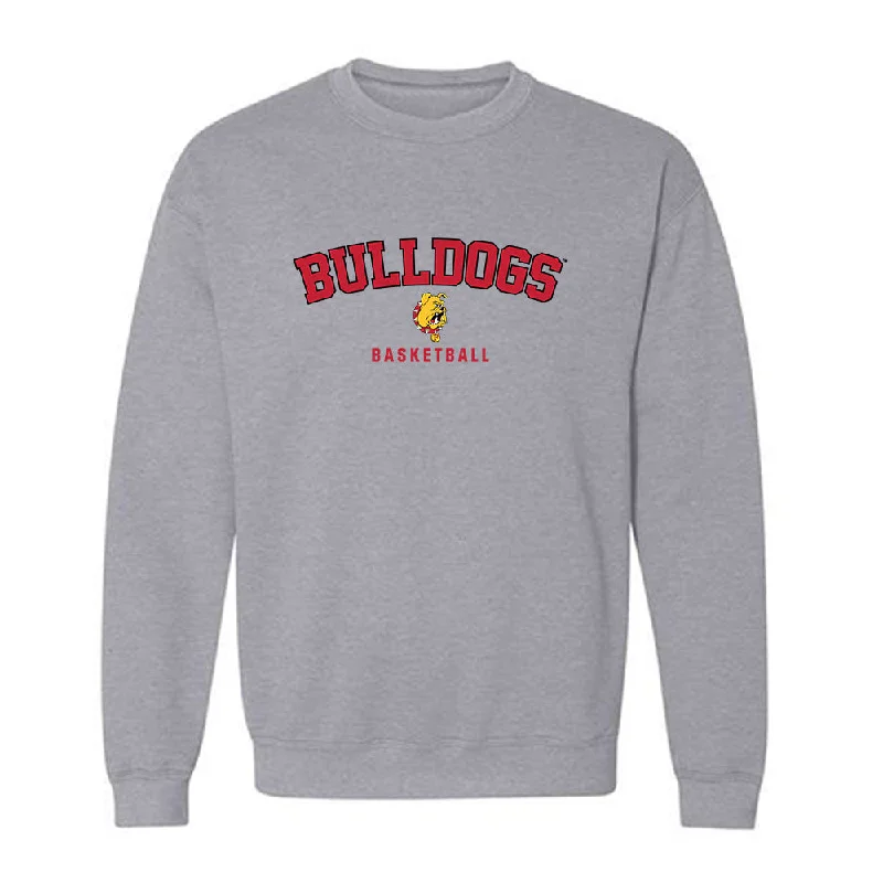 Ferris State - NCAA Women's Basketball : Mara Mitchell - Classic Shersey Crewneck Sweatshirt Hoodie with Full-Zip Functional Layering Ferris State - NCAA Women's Basketball : Mara Mitchell - Classic Shersey Crewneck Sweatshirt Hoodie with Full-Zip Functional Layering