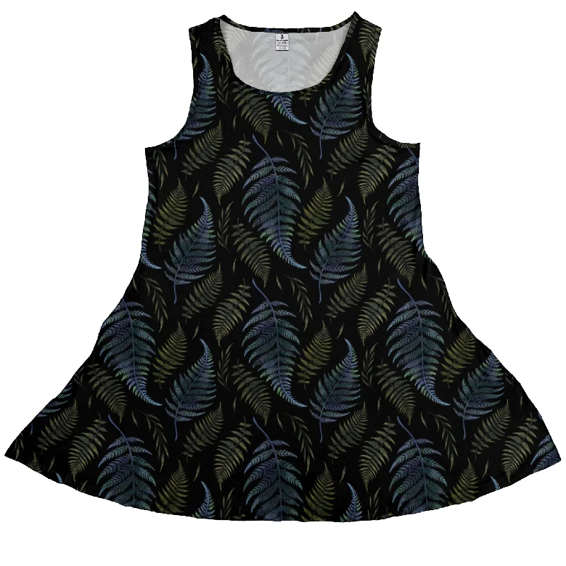 Episodic Ferns Dress Tunics Luxurious premium