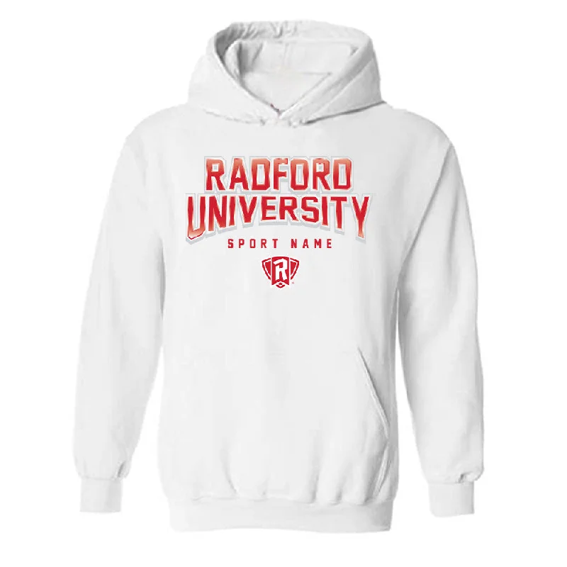 Radford - NCAA Women's Basketball : Cate Carlson - Classic Shersey Hooded Sweatshirt Hoodie with Button Classic Timeless Radford - NCAA Women's Basketball : Cate Carlson - Classic Shersey Hooded Sweatshirt Hoodie with Button Classic Timeless