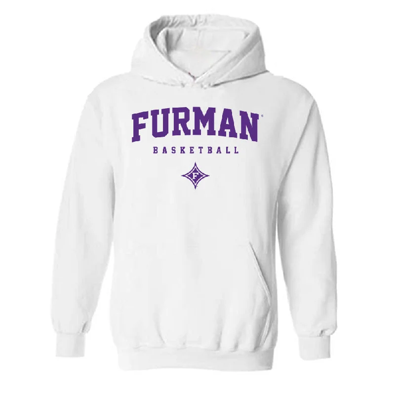 Furman - NCAA Women's Basketball : Jada Session - Classic Shersey Hooded Sweatshirt Hoodie with Illustration Artistic Creative Furman - NCAA Women's Basketball : Jada Session - Classic Shersey Hooded Sweatshirt Hoodie with Illustration Artistic Creative