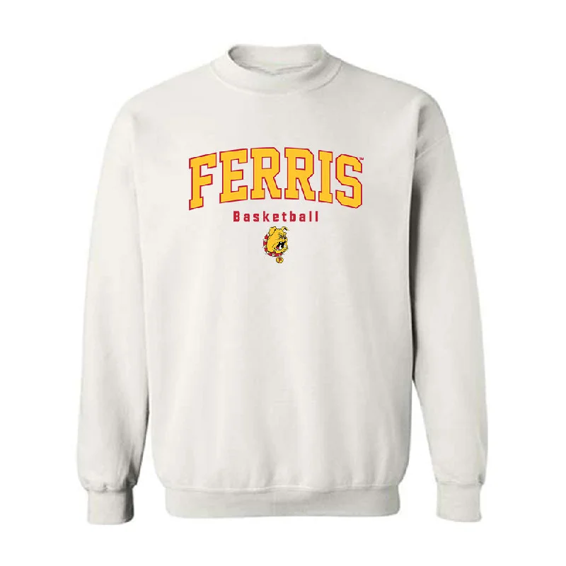 Ferris State - NCAA Women's Basketball : Mara Mitchell - Classic Shersey Crewneck Sweatshirt Hoodie with Half-Zip Sporty Casual Ferris State - NCAA Women's Basketball : Mara Mitchell - Classic Shersey Crewneck Sweatshirt Hoodie with Half-Zip Sporty Casual