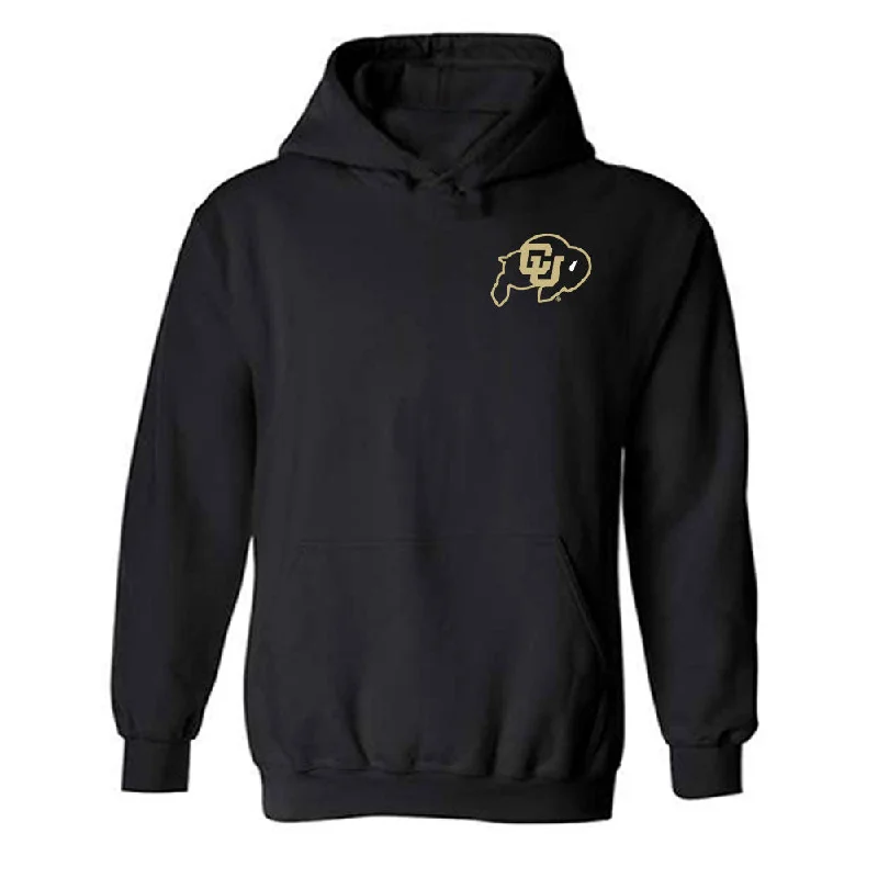 Colorado - NCAA Women's Basketball : Johanna Teder - Hooded Sweatshirt Hoodie with Slim Fit Tailored Modern Colorado - NCAA Women's Basketball : Johanna Teder - Hooded Sweatshirt Hoodie with Slim Fit Tailored Modern