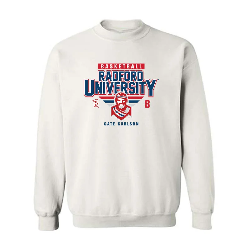 Radford - NCAA Women's Basketball : Cate Carlson - Classic Fashion Shersey Crewneck Sweatshirt Hoodie with Relaxed Fit Easy Casual