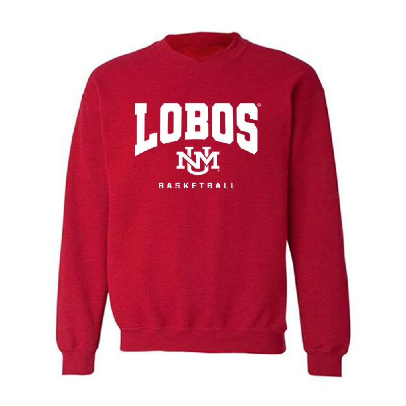 New Mexico - NCAA Women's Basketball : Destinee Hooks - Classic Fashion Shersey Crewneck Sweatshirt Hoodie with Ribbed Cuffs Snug Fit Comfort New Mexico - NCAA Women's Basketball : Destinee Hooks - Classic Fashion Shersey Crewneck Sweatshirt Hoodie with Ribbed Cuffs Snug Fit Comfort