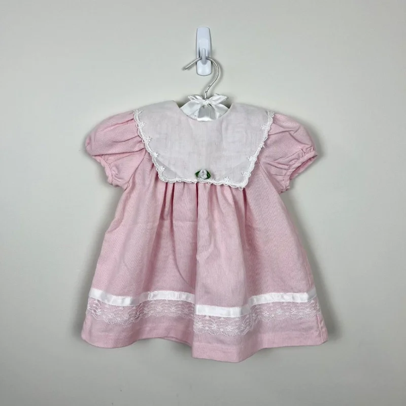 Vintage Rare Editions Pink Dress 18 Months Tunics Gym athletic