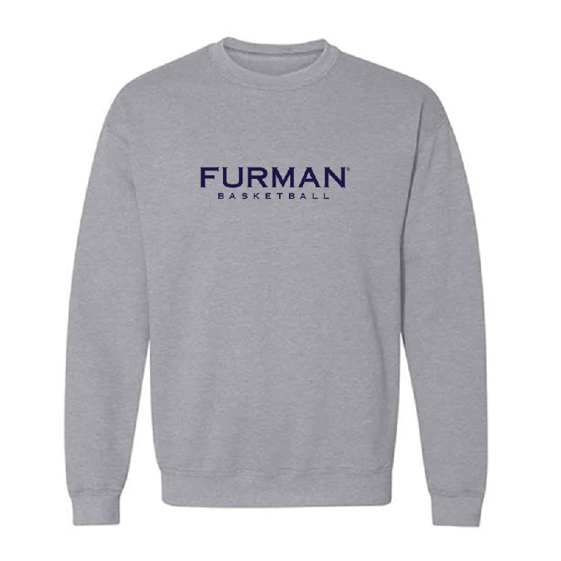 Furman - NCAA Women's Basketball : Jada Session - Classic Shersey Crewneck Sweatshirt Hoodie with Set-In Sleeves Structured Classic Furman - NCAA Women's Basketball : Jada Session - Classic Shersey Crewneck Sweatshirt Hoodie with Set-In Sleeves Structured Classic