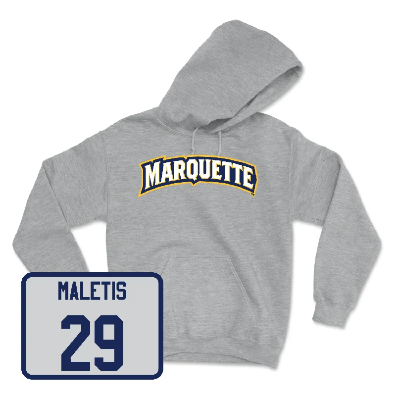 Sport Grey Women's Soccer Wordmark Hoodie - Caroline Cline Oversized Hoodie Comfort Casual Sport Grey Women's Soccer Wordmark Hoodie - Caroline Cline Oversized Hoodie Comfort Casual