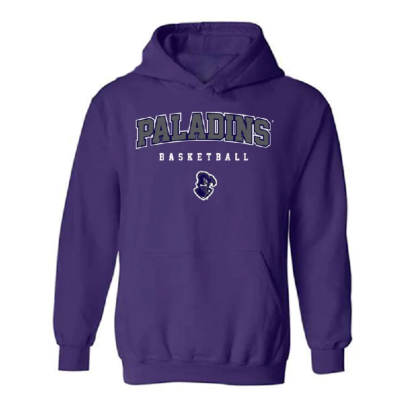 Furman - NCAA Women's Basketball : Jada Session - Classic Shersey Hooded Sweatshirt Hoodie with Emblem Brand Identity Furman - NCAA Women's Basketball : Jada Session - Classic Shersey Hooded Sweatshirt Hoodie with Emblem Brand Identity