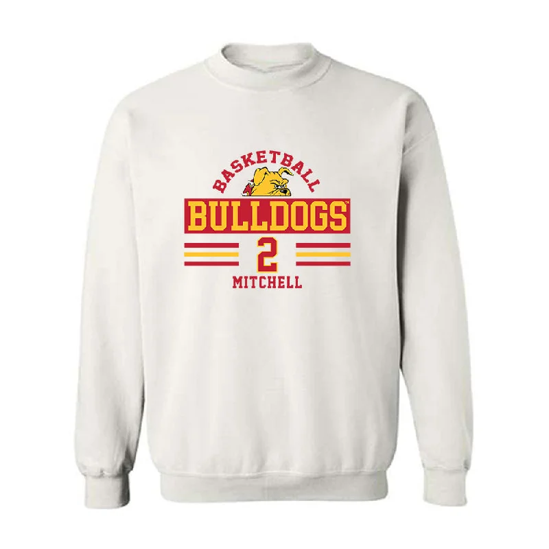 Ferris State - NCAA Women's Basketball : Mara Mitchell - Classic Fashion Shersey Crewneck Sweatshirt Hoodie with Hem Detail Decorative Unique Ferris State - NCAA Women's Basketball : Mara Mitchell - Classic Fashion Shersey Crewneck Sweatshirt Hoodie with Hem Detail Decorative Unique