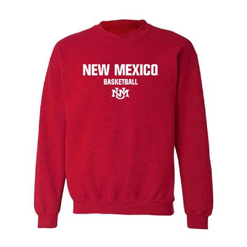 New Mexico - NCAA Women's Basketball : Destinee Hooks - Classic Shersey Crewneck Sweatshirt Hoodie with Color Block Contrast Stylish New Mexico - NCAA Women's Basketball : Destinee Hooks - Classic Shersey Crewneck Sweatshirt Hoodie with Color Block Contrast Stylish