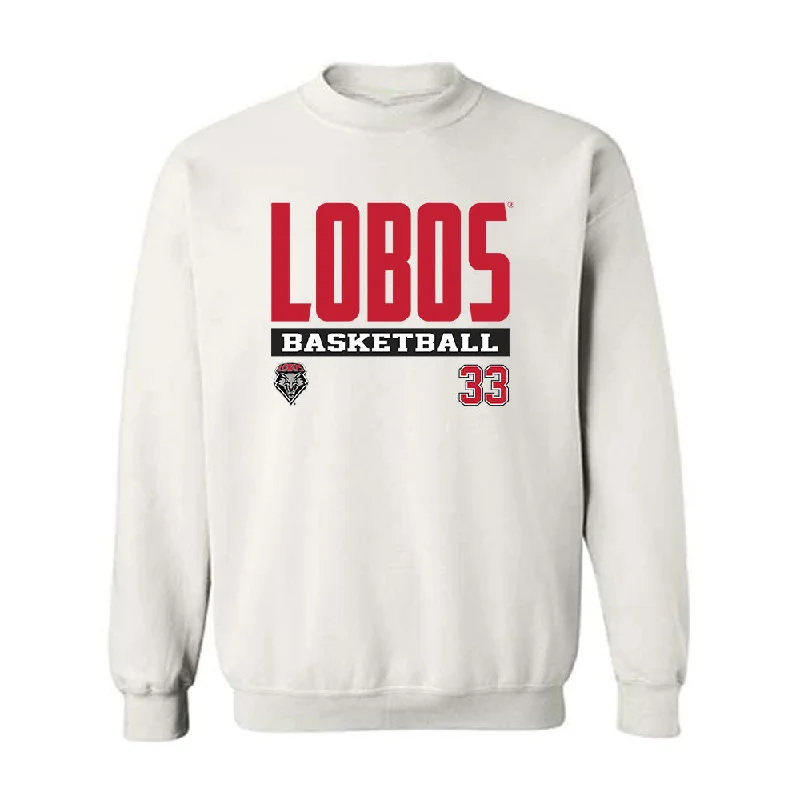 New Mexico - NCAA Women's Basketball : Viane Cumber - Classic Fashion Shersey Crewneck Sweatshirt Hoodie with Half-Zip Sporty Casual New Mexico - NCAA Women's Basketball : Viane Cumber - Classic Fashion Shersey Crewneck Sweatshirt Hoodie with Half-Zip Sporty Casual