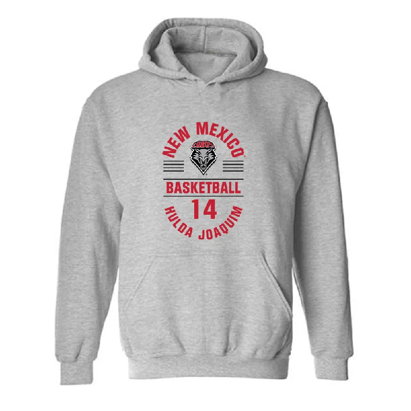 New Mexico - NCAA Women's Basketball : Hulda Joaquim - Classic Fashion Shersey Hooded Sweatshirt Hoodie with Logo Branding Identity New Mexico - NCAA Women's Basketball : Hulda Joaquim - Classic Fashion Shersey Hooded Sweatshirt Hoodie with Logo Branding Identity