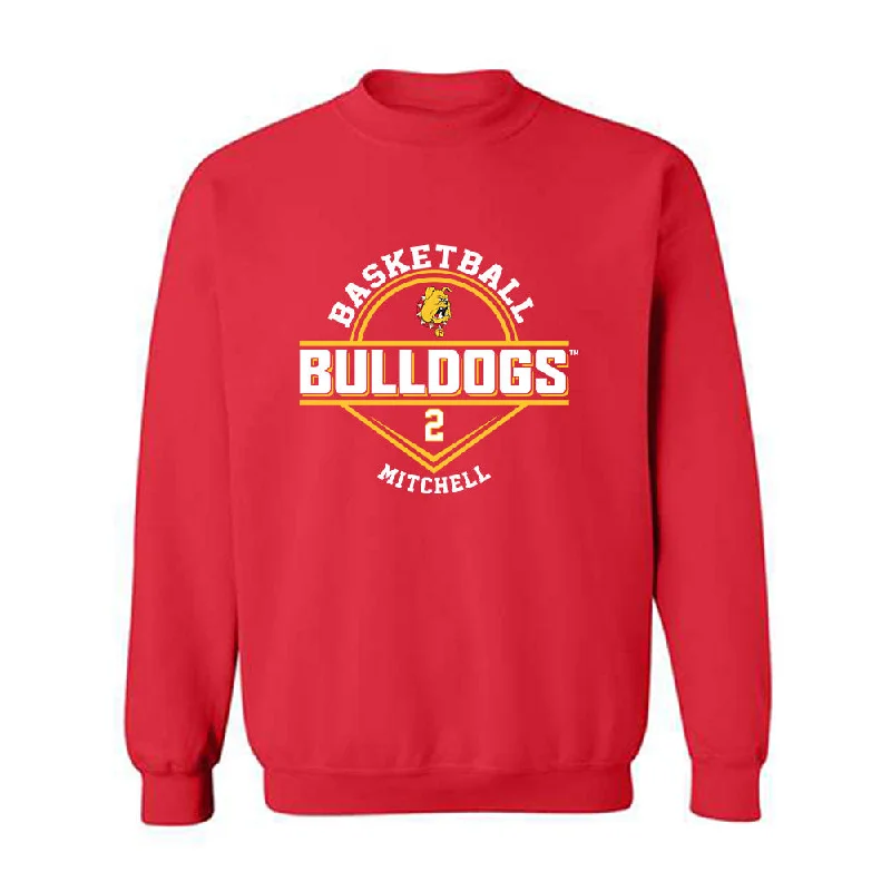 Ferris State - NCAA Women's Basketball : Mara Mitchell - Classic Fashion Shersey Crewneck Sweatshirt Hoodie with Hem Frayed Vintage Worn Ferris State - NCAA Women's Basketball : Mara Mitchell - Classic Fashion Shersey Crewneck Sweatshirt Hoodie with Hem Frayed Vintage Worn