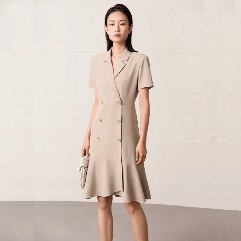 Minimalism Office Lady Dress for Women Tunics Bestseller popular