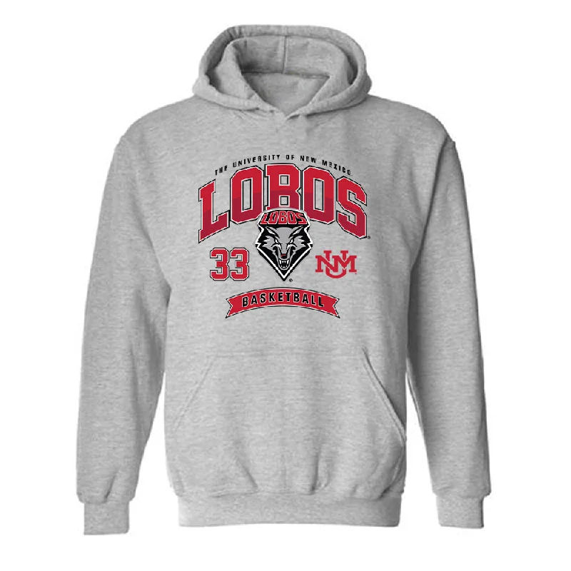 New Mexico - NCAA Women's Basketball : Viane Cumber - Classic Fashion Shersey Hooded Sweatshirt Hoodie with Frayed Bohemian Relaxed New Mexico - NCAA Women's Basketball : Viane Cumber - Classic Fashion Shersey Hooded Sweatshirt Hoodie with Frayed Bohemian Relaxed