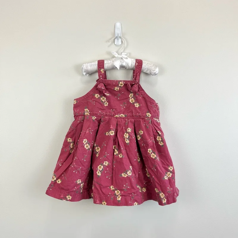 Vintage Gap Pink Floral Dress XL (18-24 Months) Tunics Occasion special