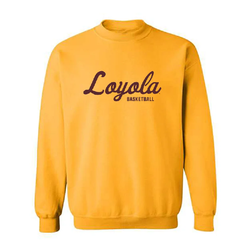 Loyola - NCAA Women's Basketball : Audrey Deptula - Classic Shersey Crewneck Sweatshirt Hoodie with Pocket Utility Practical Loyola - NCAA Women's Basketball : Audrey Deptula - Classic Shersey Crewneck Sweatshirt Hoodie with Pocket Utility Practical