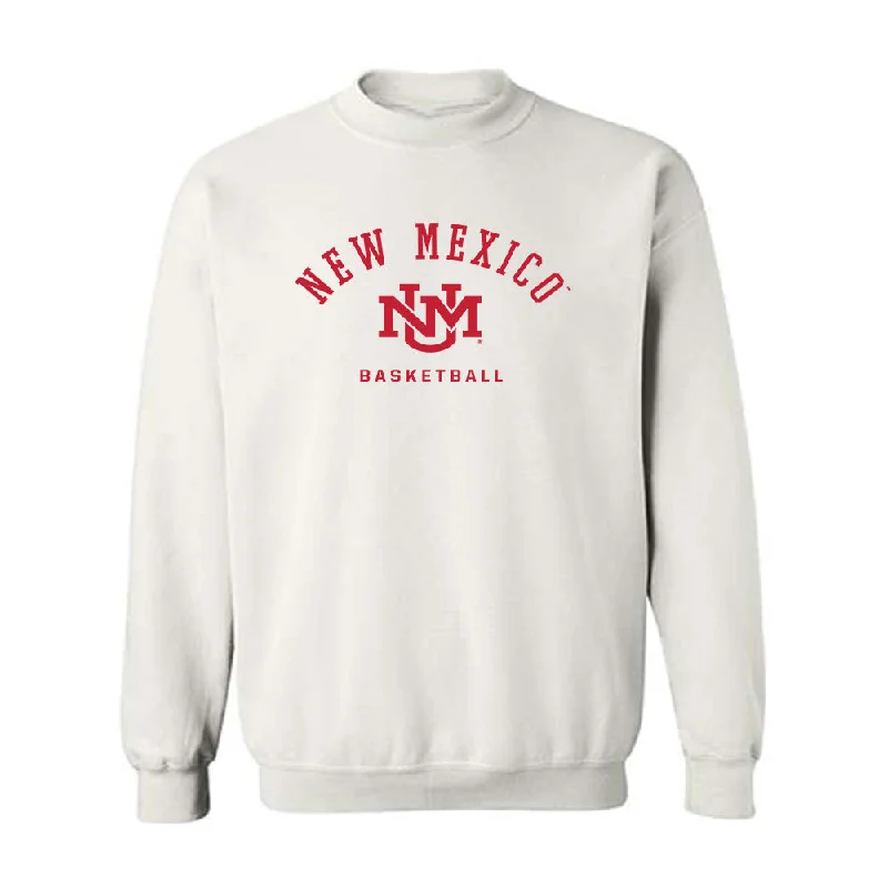 New Mexico - NCAA Women's Basketball : Viane Cumber - Classic Fashion Shersey Crewneck Sweatshirt Hoodie with Exposed Zipper Edgy Industrial New Mexico - NCAA Women's Basketball : Viane Cumber - Classic Fashion Shersey Crewneck Sweatshirt Hoodie with Exposed Zipper Edgy Industrial