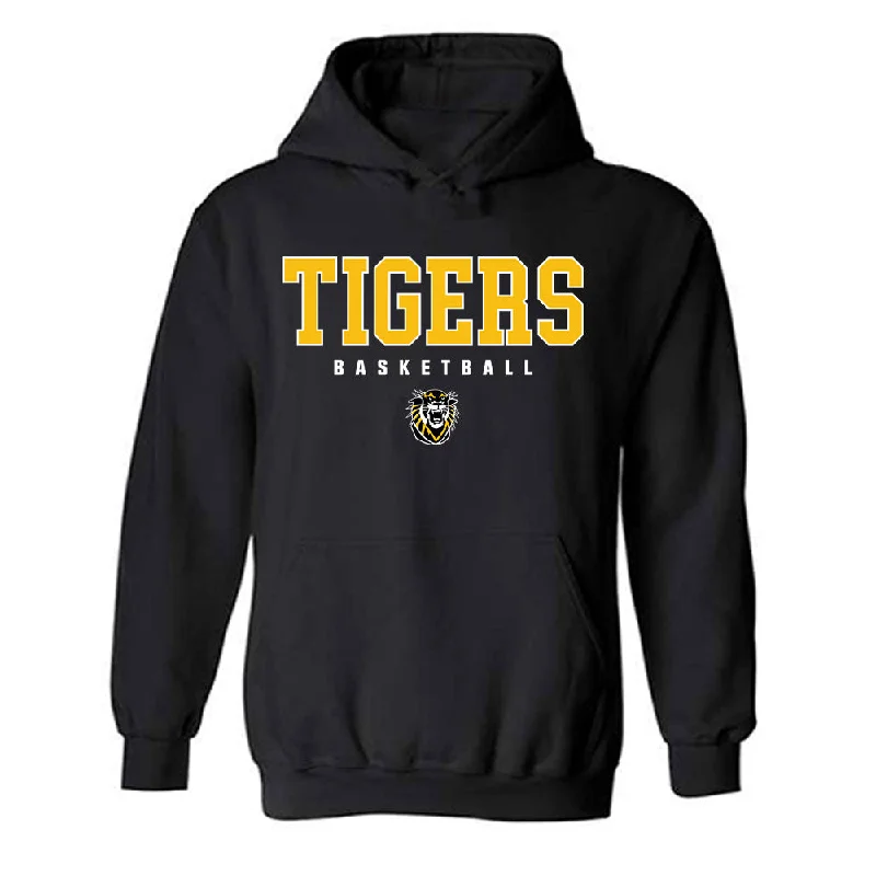 FHSU - NCAA Women's Basketball : Bailey Wilborn - Classic Shersey Hooded Sweatshirt Hoodie with Hem Raw Edge Edgy Unfinished FHSU - NCAA Women's Basketball : Bailey Wilborn - Classic Shersey Hooded Sweatshirt Hoodie with Hem Raw Edge Edgy Unfinished
