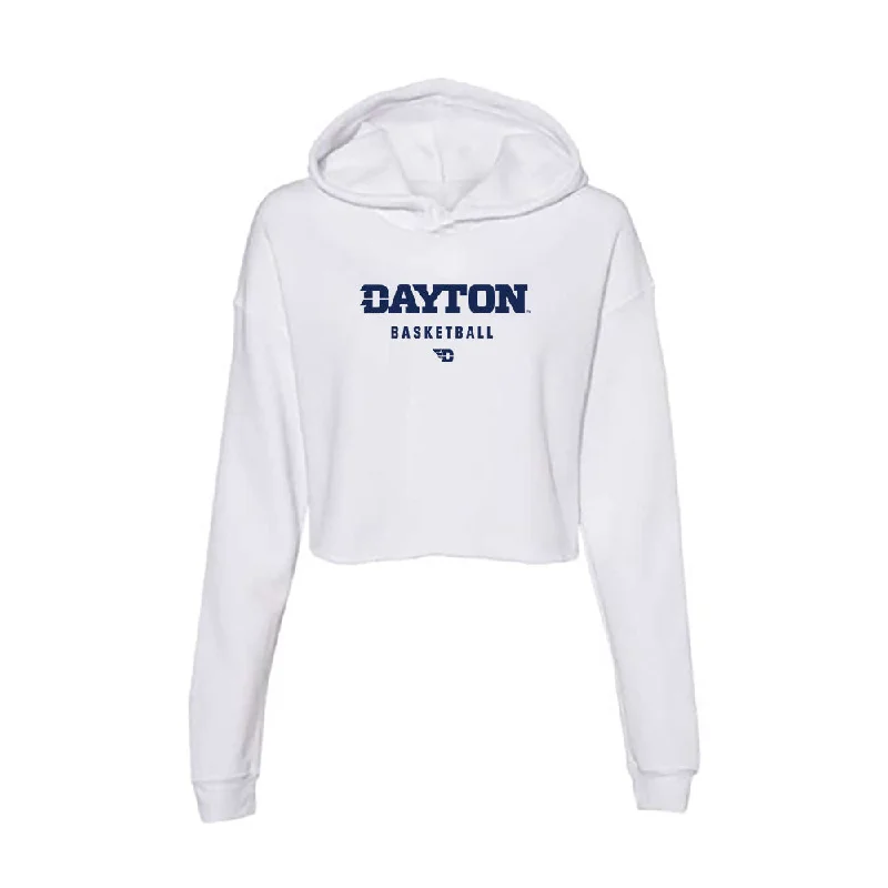 Dayton - NCAA Women's Basketball : Molly O'Riordan - Women's Crop Fleece Hoodie Hoodie with Sequins Glamorous Eye-catching Dayton - NCAA Women's Basketball : Molly O'Riordan - Women's Crop Fleece Hoodie Hoodie with Sequins Glamorous Eye-catching
