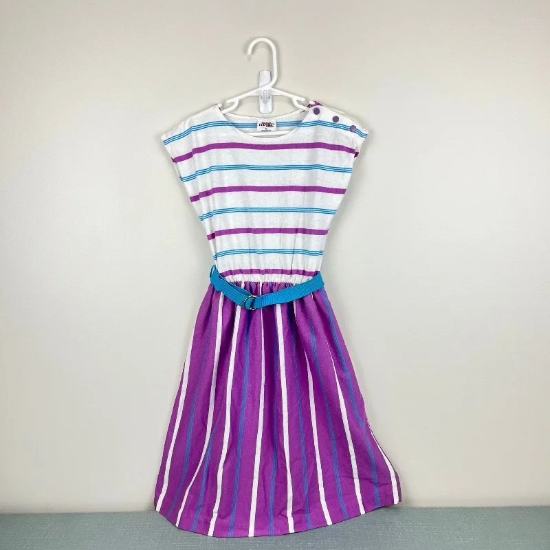 Vintage Our Girl by Healthtex Striped Dress 8 USA Tunics Luxurious high-end