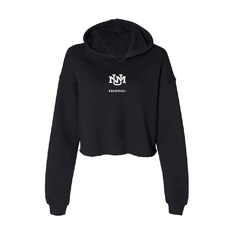 New Mexico - NCAA Women's Basketball : Destinee Hooks - Women's Crop Fleece Hoodie Hoodie with Fur Luxurious Winter New Mexico - NCAA Women's Basketball : Destinee Hooks - Women's Crop Fleece Hoodie Hoodie with Fur Luxurious Winter