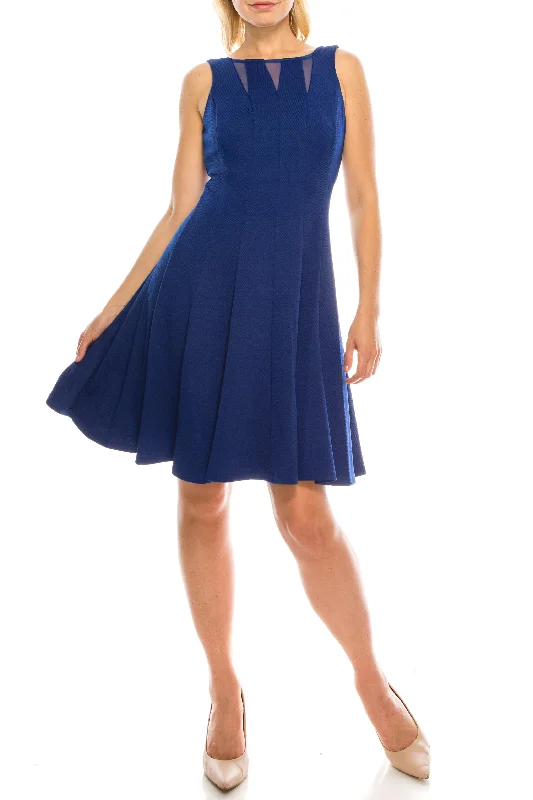 Gabby Skye Bubble Crepe Circle Skirt Dress (Additional Colors) Elegant Long Evening