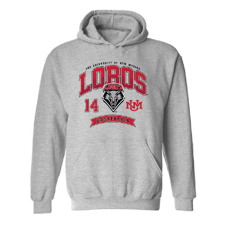New Mexico - NCAA Women's Basketball : Hulda Joaquim - Classic Fashion Shersey Hooded Sweatshirt Hoodie with Snap Buttons Easy Quick New Mexico - NCAA Women's Basketball : Hulda Joaquim - Classic Fashion Shersey Hooded Sweatshirt Hoodie with Snap Buttons Easy Quick