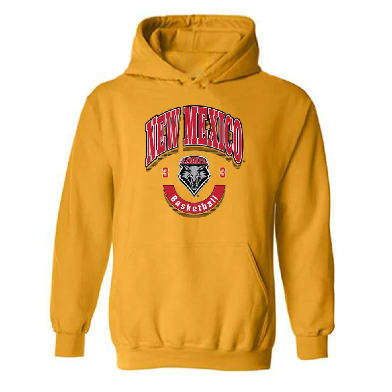 New Mexico - NCAA Women's Basketball : Destinee Hooks - Classic Fashion Shersey Hooded Sweatshirt Hoodie with Lace Feminine Delicate New Mexico - NCAA Women's Basketball : Destinee Hooks - Classic Fashion Shersey Hooded Sweatshirt Hoodie with Lace Feminine Delicate