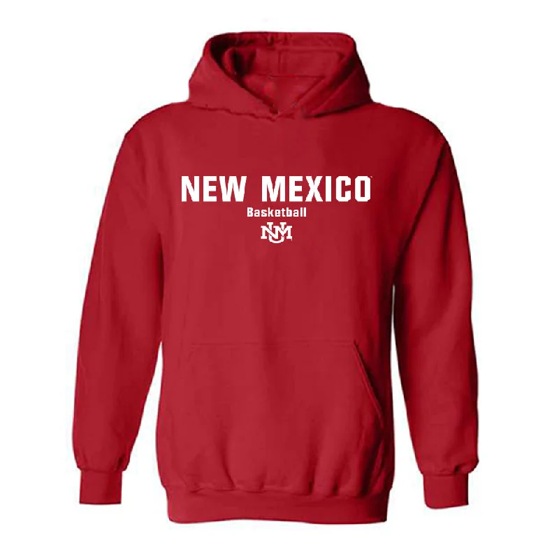 New Mexico - NCAA Women's Basketball : Viane Cumber - Classic Shersey Hooded Sweatshirt Hoodie with Metallic Shiny Futuristic New Mexico - NCAA Women's Basketball : Viane Cumber - Classic Shersey Hooded Sweatshirt Hoodie with Metallic Shiny Futuristic