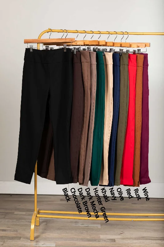 The Magic 26" Skinny Pant Formal Linen Trousers