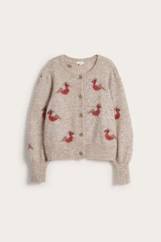 Women's beige wool cardigan Faux Fur Fabric Real Fur Fabric Shearling Fabric