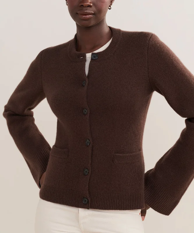 Cooper Cardigan Chenille Brocade Lace