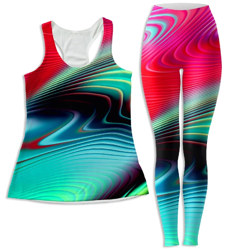 Psy Sand Hills Women's Tank and Leggings Combo long tank top