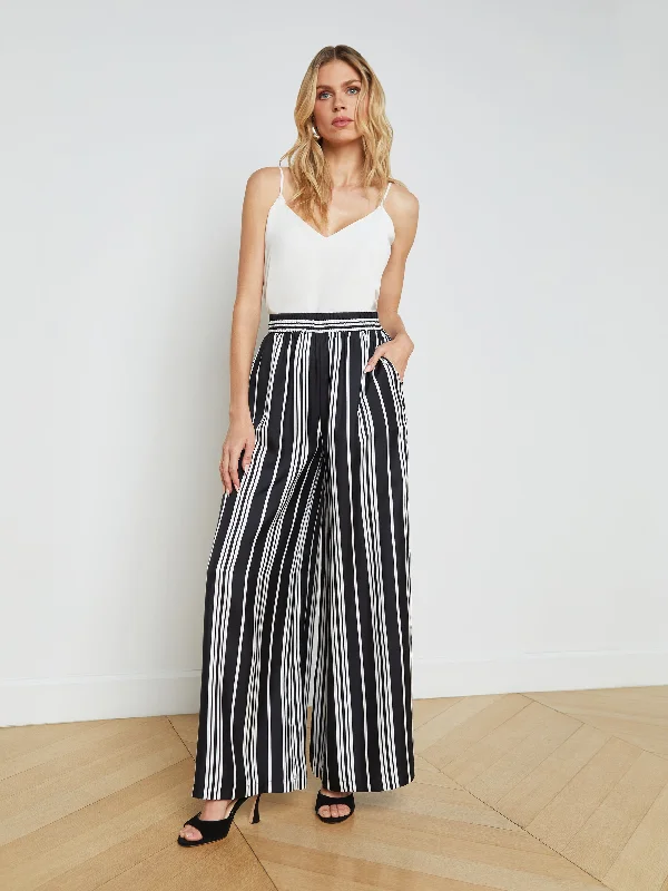 Lillian Wide-Leg Pant Relaxed High-Waist Trousers