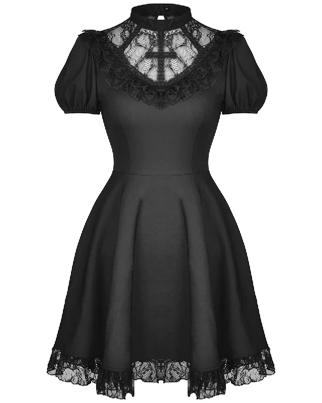 Dark In Love Gothic Crucifix Party Dress Tunics Print Colorful