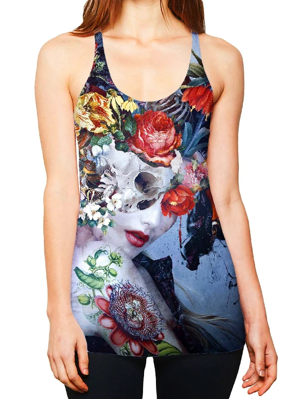 Dark Queen Women's Tank lime green tank