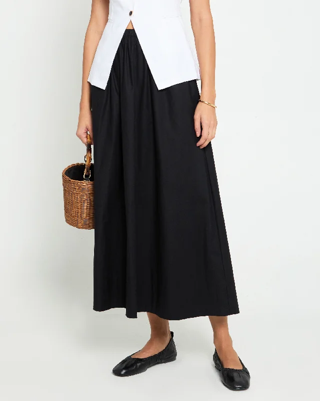 Astrid Maxi Skirt corduroy skirt textured