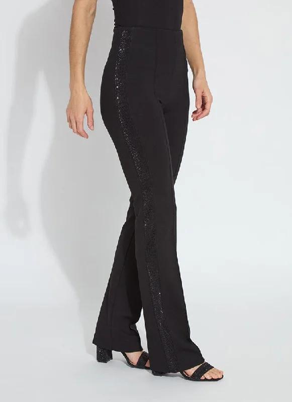 Elysse Embellished Crystal Pant (32.5" Inseam) Casual Sweatpants Style
