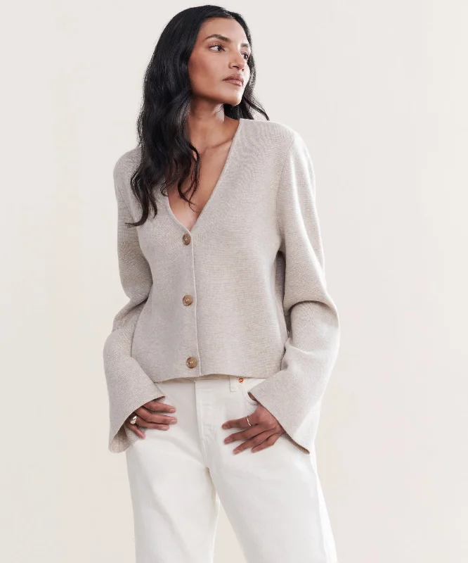 Chelsea Cardigan Collared Crew Neck Turtle Neck