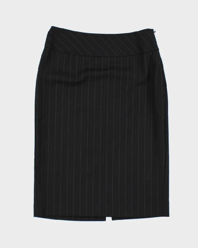 Y2k 00s Talula Babaton Wool Blend  Suit Skirt - XS silk skirt lustrous