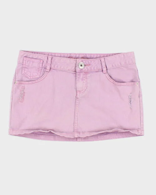 Y2k 00s Guess Denim Mini Skirt - S cashmere skirt soft