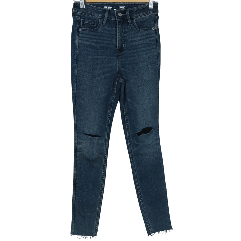 OLD NAVY - Extra high rise Rockstar skinny denim pants Comfortable Denim Pants