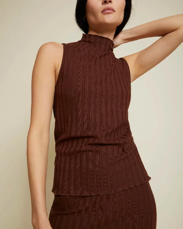 "Claudia" Pinot Noir Tank bold tank top