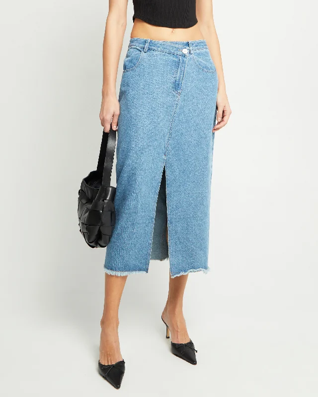 Pat Skirt leather skirt modern