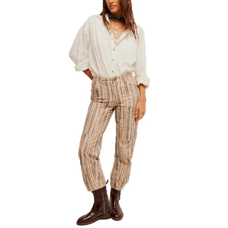 Super Sonic Printed Slim Pant Elegant Dress Pants